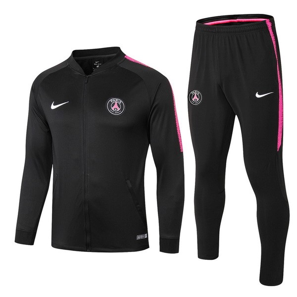 Chandal De Lana Niños Paris Saint Germain 2018-19 Negro Blanco Rosa